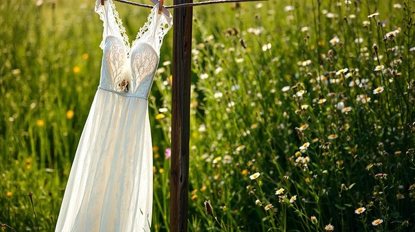 La robe invitée qui sublimera votre mariage champêtre